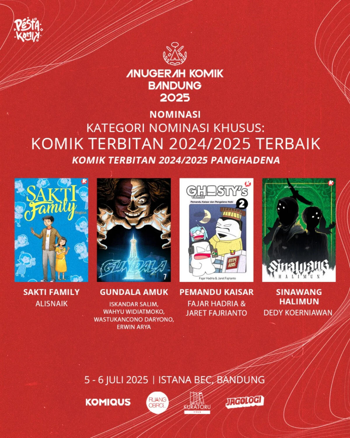 Komik Terbitan 2024/2025 Panghadena